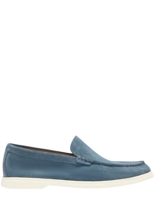 Suede Penny Loafers with Contrast Sole BOSS | 50543083 SIENNE_LOAF_SD_N 10247967.460